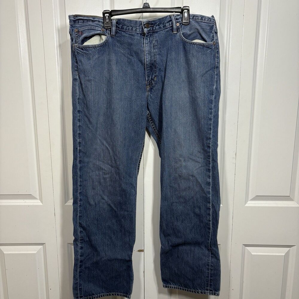 Polo Ralph Lauren Jeans Mens 40x32 Blue Classic Fit Straight Leg Denim Y2K